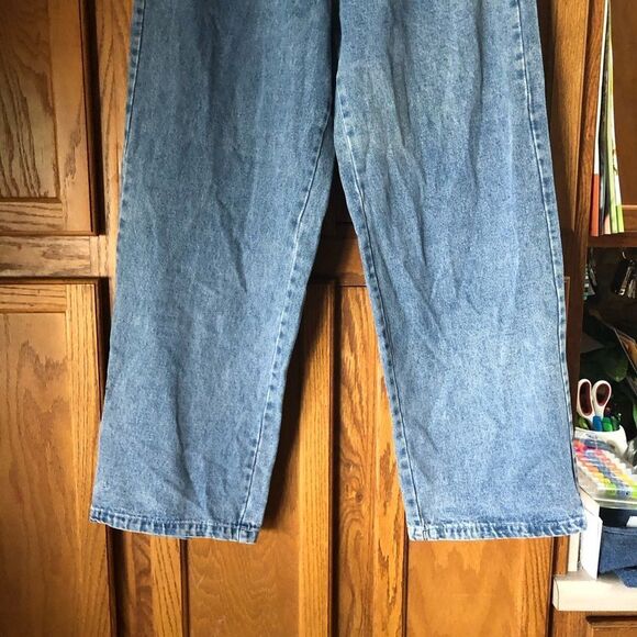 Y2K Aelfric Eden High Rise Wide Leg Jeans Green Gungchi - 26 - Picture 5 of 12